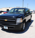 chevrolet silverado 1500 2012 black flex fuel 8 cylinders 2 wheel drive automatic 75075