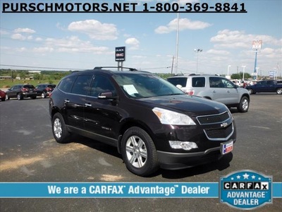 chevrolet traverse 2009 dk  red lt gasoline 6 cylinders front wheel drive 6 speed automatic 78064