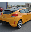 hyundai veloster 2013 yellow coupe gasoline 4 cylinders front wheel drive automatic 78523