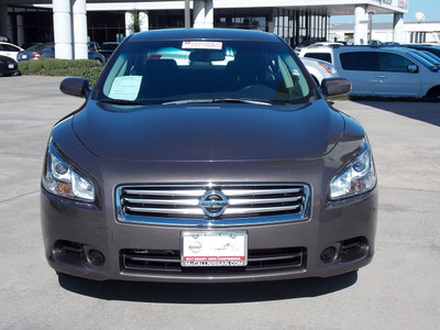 nissan maxima 2012 dk  brown sedan 3 5 s gasoline 6 cylinders front wheel drive shiftable automatic 77477
