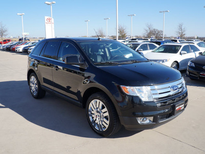 ford edge 2008 black suv limited gasoline 6 cylinders front wheel drive automatic 76049