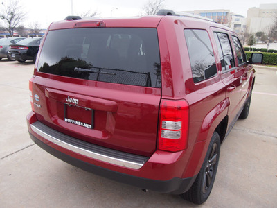 jeep patriot 2013 red suv latitude gasoline 4 cylinders 4 wheel drive automatic 75093