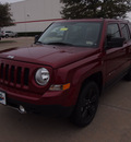 jeep patriot 2013 red suv latitude gasoline 4 cylinders 4 wheel drive automatic 75093