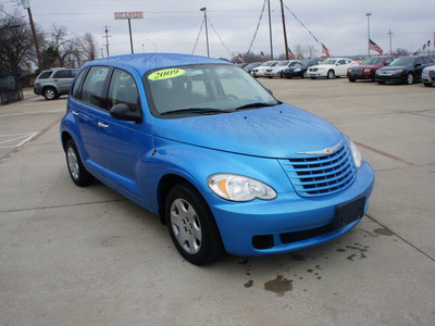 chrysler pt cruiser 2009 blue wagon gasoline 4 cylinders front wheel drive automatic 75141
