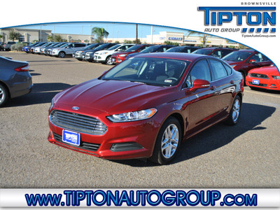 ford fusion 2013 ruby red sedan se 4 cylinders front wheel drive automatic 78523