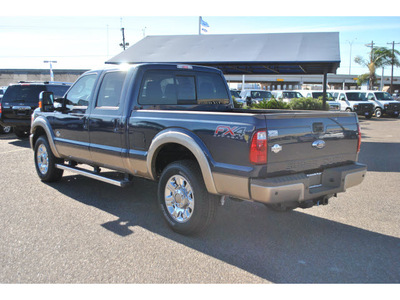 ford f 250 super duty 2013 blue jeans king ranch biodiesel 8 cylinders 4 wheel drive shiftable automatic 78523