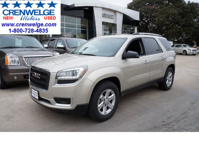 gmc acadia 2013 gray suv sle 2 gasoline 6 cylinders front wheel drive automatic 78028