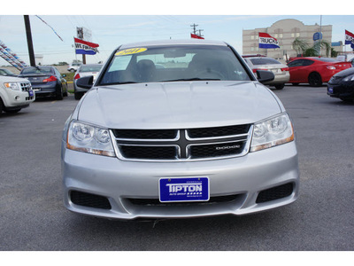 dodge avenger 2011 silver sedan express gasoline 4 cylinders front wheel drive automatic 78523