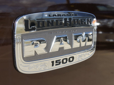 ram 1500 2013 brown laramie longhorn gasoline 8 cylinders 2 wheel drive automatic 75110
