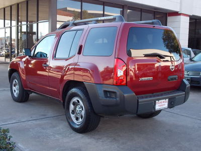 nissan xterra 2007 dk  red suv s gasoline 6 cylinders rear wheel drive automatic 77477