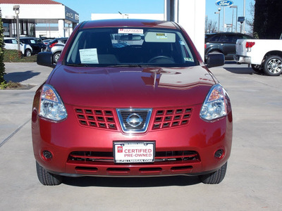 nissan rogue 2010 red suv s gasoline 4 cylinders front wheel drive automatic 77477