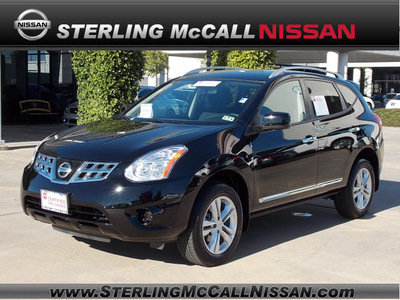 nissan rogue 2012 black sl gasoline 4 cylinders front wheel drive automatic 77477