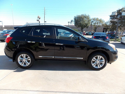 nissan rogue 2012 black sl gasoline 4 cylinders front wheel drive automatic 77477