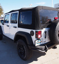 jeep wrangler unlimited 2013 white suv moab gasoline 6 cylinders 4 wheel drive automatic 75093
