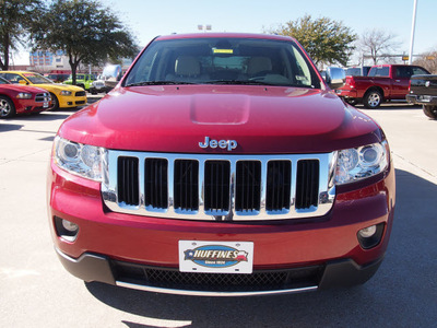 jeep grand cherokee 2013 red suv limited gasoline 6 cylinders 4 wheel drive automatic 75093