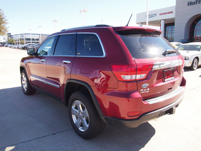 jeep grand cherokee 2013 red suv limited gasoline 6 cylinders 4 wheel drive automatic 75093