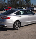 ford fusion 2013 silver sedan se gasoline 4 cylinders front wheel drive automatic 77575