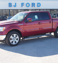 ford f 150 2013 red lariat flex fuel 8 cylinders 2 wheel drive automatic with overdrive 77575