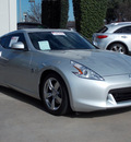 nissan 370z 2009 lt  gray coupe touring gasoline 6 cylinders rear wheel drive manual 77477