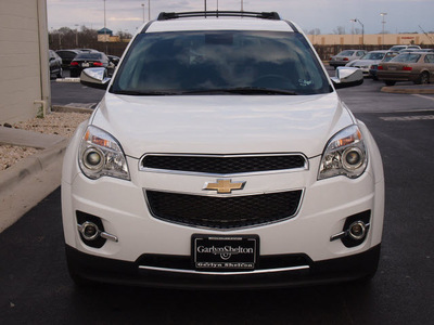 chevrolet equinox 2012 white ltz flex fuel 4 cylinders front wheel drive automatic with overdrive 77802