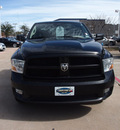 ram 1500 2012 black gasoline 8 cylinders 2 wheel drive automatic 75093