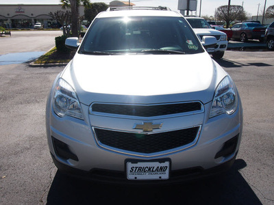 chevrolet equinox 2011 silver gasoline 4 cylinders front wheel drive automatic with overdrive 77581