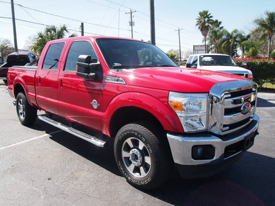 ford f 250 2011 red super duty biodiesel 8 cylinders 4 wheel drive automatic with overdrive 77581