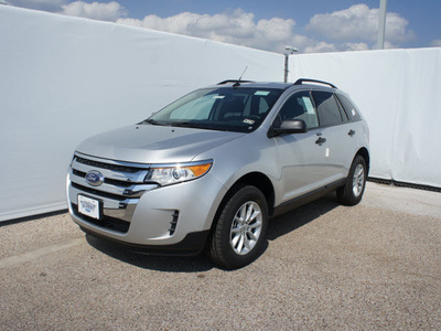 ford edge 2013 silver se gasoline 6 cylinders front wheel drive automatic 75235