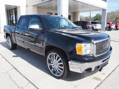 gmc sierra 1500 2013 black sl flex fuel 8 cylinders 2 wheel drive automatic 77539