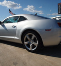 chevrolet camaro 2011 silver coupe ss gasoline 8 cylinders rear wheel drive automatic 77521