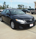 toyota camry 2011 black sedan le gasoline 4 cylinders front wheel drive automatic 77656
