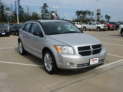 dodge caliber 2011 silver hatchback heat gasoline 4 cylinders front wheel drive automatic 77656