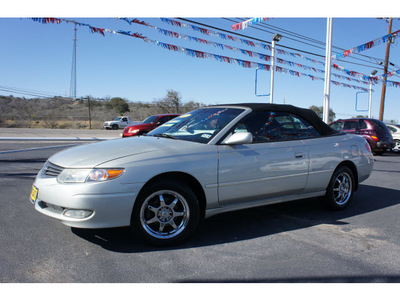 toyota camry 2002 silver solara gasoline 6 cylinders front wheel drive automatic 78654