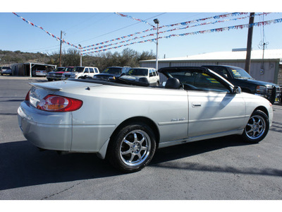 toyota camry 2002 silver solara gasoline 6 cylinders front wheel drive automatic 78654