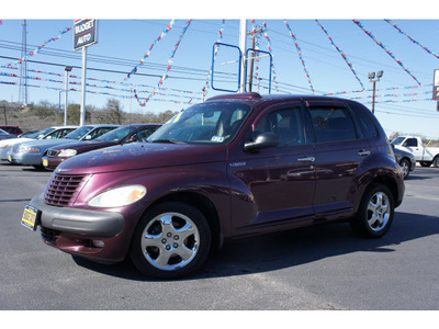 chrysler pt cruiser 2001 purple wagon limited gasoline 4 cylinders front wheel drive automatic 78654