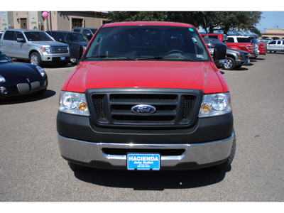 ford f 150 2008 red pickup truck xl gasoline 6 cylinders 2 wheel drive automatic 78539