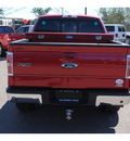 ford f 150 2010 dk  red lariat flex fuel 8 cylinders 2 wheel drive automatic 78539
