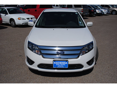ford fusion 2011 white sedan sel gasoline 4 cylinders front wheel drive automatic 78539