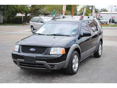 ford freestyle 2007 black suv sel gasoline 6 cylinders front wheel drive automatic 77008