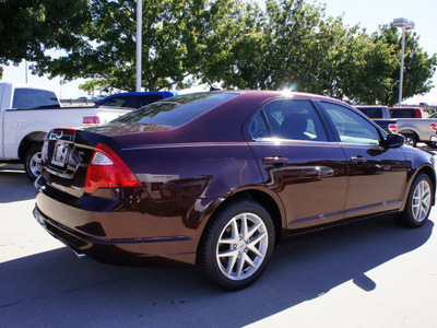 ford fusion 2012 dk  red sedan sel flex fuel 6 cylinders front wheel drive automatic 76011