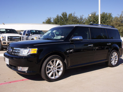 ford flex 2012 black limited gasoline 6 cylinders front wheel drive automatic 76011