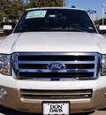 ford expedition 2012 white suv king ranch flex fuel 8 cylinders 2 wheel drive automatic 76011