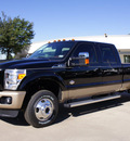 ford f 350 super duty 2012 black king ranch biodiesel 8 cylinders 4 wheel drive automatic 76011