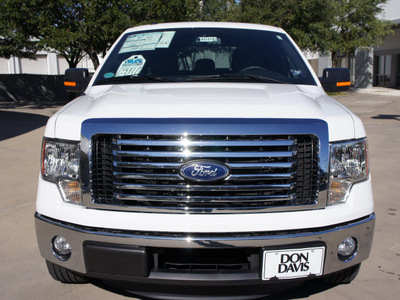 ford f 150 2011 white xlt gasoline 6 cylinders 2 wheel drive automatic 76011