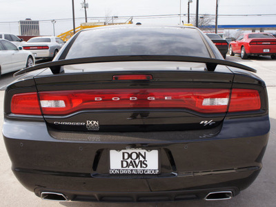 dodge charger 2012 black sedan r t max gasoline 8 cylinders rear wheel drive automatic 76011