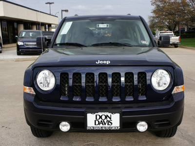 jeep patriot 2012 dk  blue suv sport gasoline 4 cylinders 2 wheel drive automatic 76011