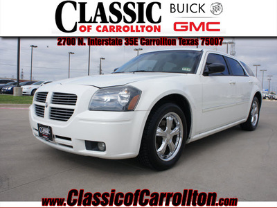 dodge magnum 2007 white wagon sxt gasoline 6 cylinders rear wheel drive 5 speed automatic 75007