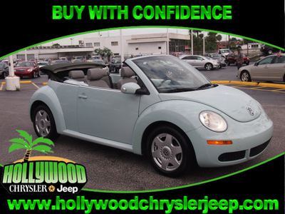 volkswagen new beetle 2006 blue 2 5 5 cylinders automatic 33021