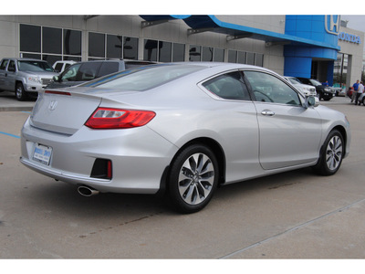 honda accord 2013 silver coupe ex gasoline 4 cylinders front wheel drive cont  variable trans  77025