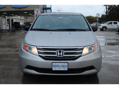 honda odyssey 2013 silver van ex gasoline 6 cylinders front wheel drive 5 speed automatic 77025